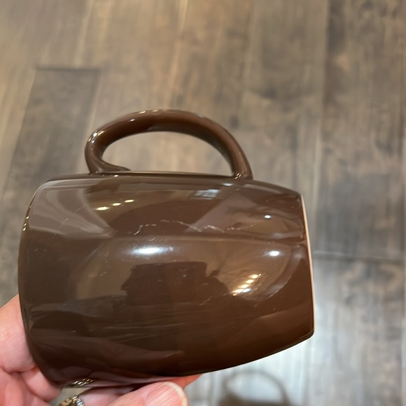 FOUR Corelle Stoneware Dark Brown Mugs - Picture 6 of 7